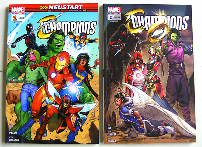 CHAMPIONS Sonderband - Paperback 1 + 2  komplett - PANINI 2019