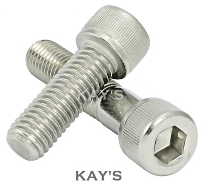 GooBetter Button Head Socket Cap Screws – A2 Stainless Steel, Hex Drive, Assorted Sizes (1/4-20, 5/16-18, 3/8-16)