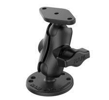 RAM-B-138U-A RAM SHORT ARM Double Ball Drill-Down Mount with Diamond Plate