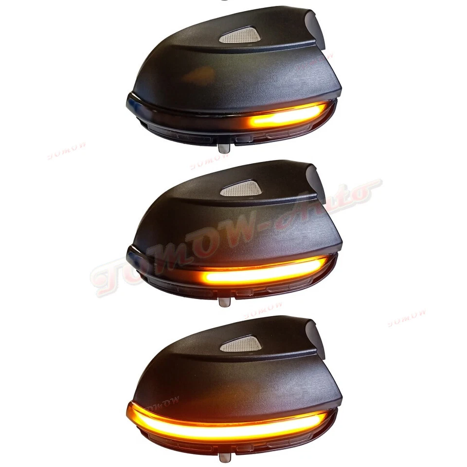 2x Luz LED dinámica intermitente para Volkswagen VW Scirocco 2009-up Foto 4 de 4