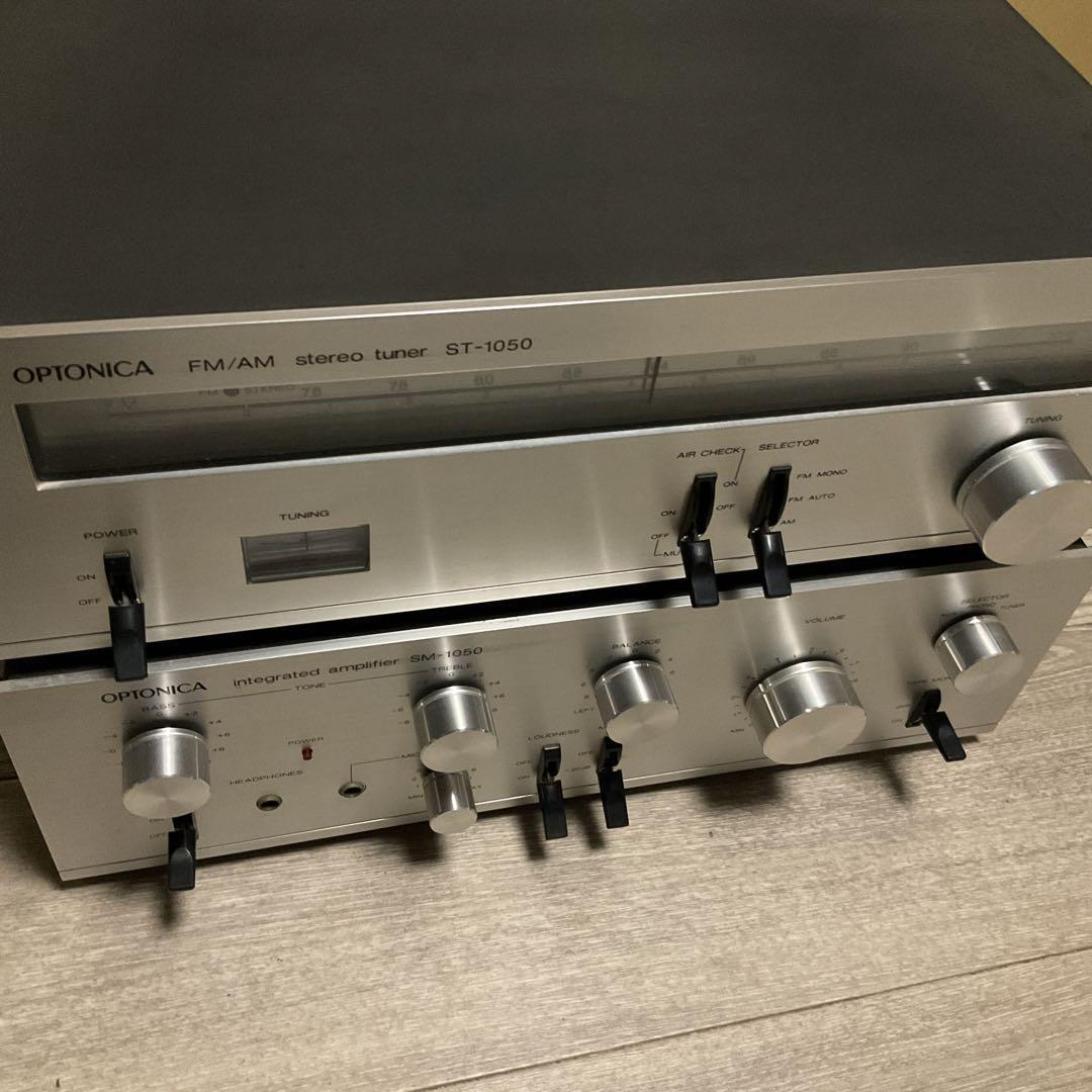 Sharp OPTONICA SM-1050 ST-1050 Amplifier & Tuner | eBay