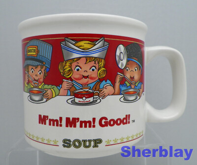 Vintage 1998 Campbells Soup Mug Cup Bowl Westwood 14oz M'm! M'm! Good