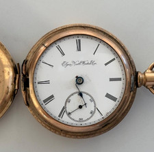 Elgin Antique Pocket Watch, Royal 14K GF case