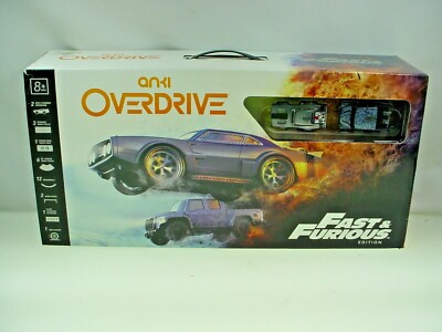 ANKI OVERDRIVE FAST & FURIOUS EDITION ROBOTIC BATTLE RACING - NEW - OPEN BOX