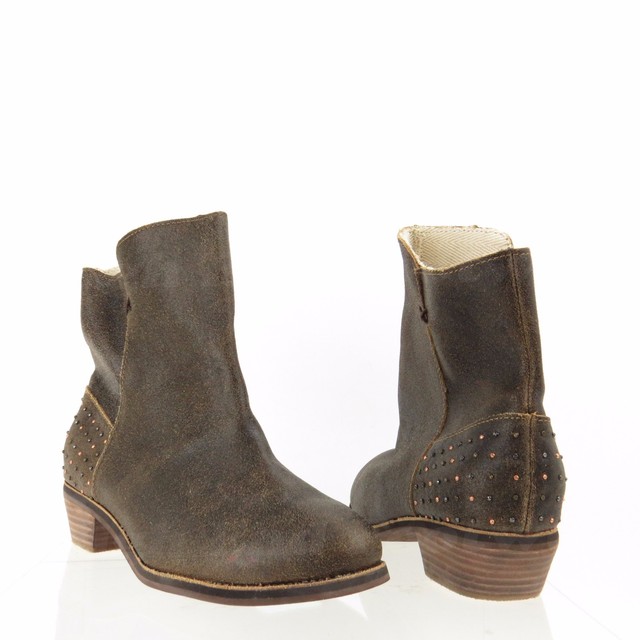 Reef Adora Women's Shoes Brown Leather Studded Ankle Boots Size 9.5 M NEW | eBay