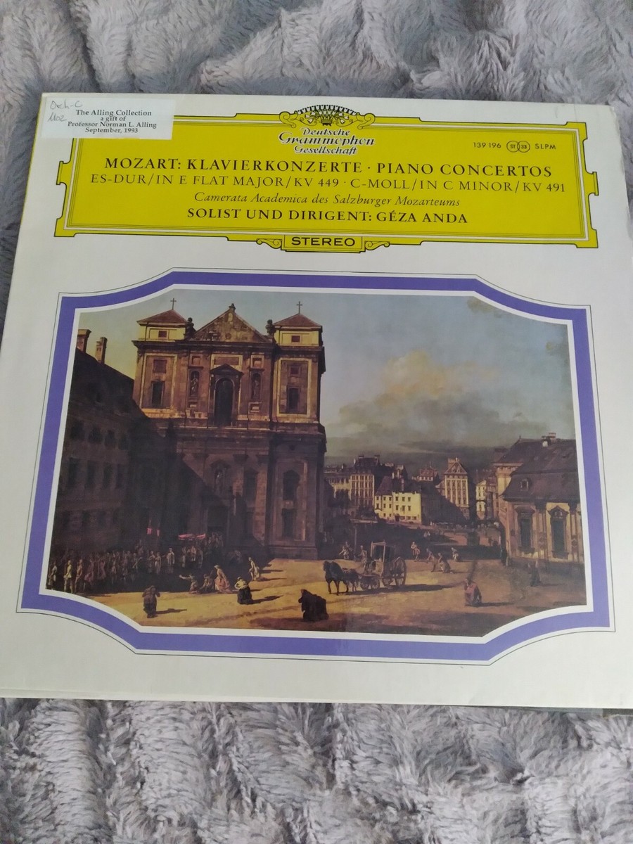 Geza Anda - Mozart: Klavierkonzerte Piano Concertos LP Vinyl