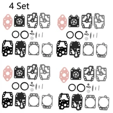 4 Set Carburetor Rebuild Kit For Walbro K20-WYL Honda Gx22/31 Echo GT1100 Parts