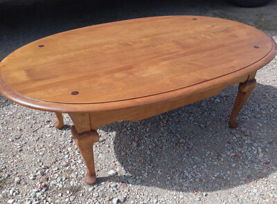 Ethan Allen Maple Coffee Table (EA-94 and 95) | eBay