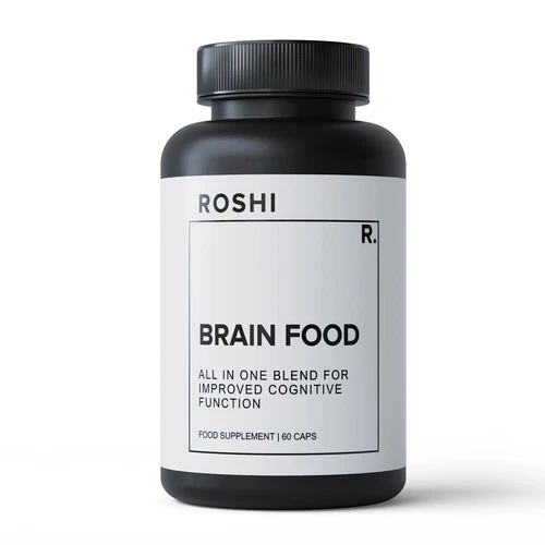 Roshi Brain Boost – Bacopa, Ginkgo, Lions Mane + More for Focus & Mental Clarity