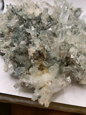 Green Chlorite Quartz Statement Piece from Bolivar, Santander, Columbia. 6lbs