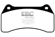 EBC Redstuff Front Brake Pads for Jaguar S-Type 4.2 R Supercharged 390HP 2002>06