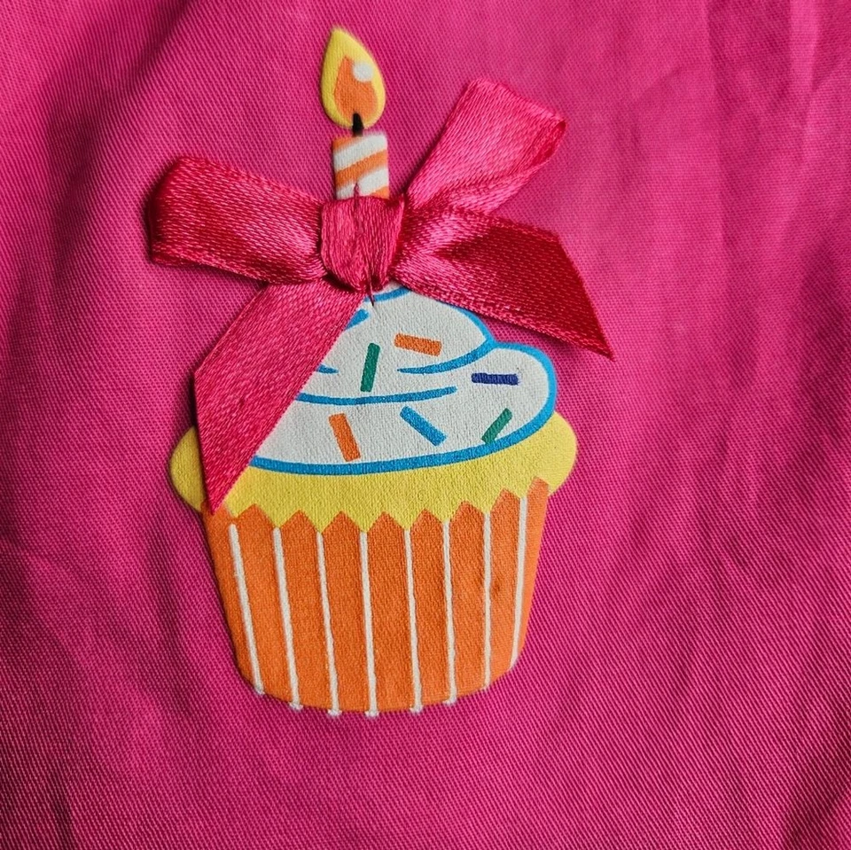 Vestido de cumpleaños PetCo perro talla pequeña rosa cupcake nuevo sin etiquetas Foto 3 de 4