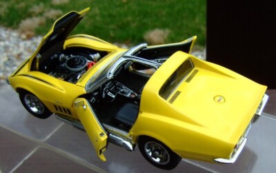 Chevrolet Corvette 55Chevy57 Stingray18Race Car1 24Built Metal1968Model1969 1963