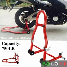 750LB Motorcycle Bike Stand Rear Forklift Spoolift Paddock Swingarm Lift Auto 