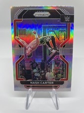 Nash Carter ‘21 Prizm WWE Silver Holo Parallel