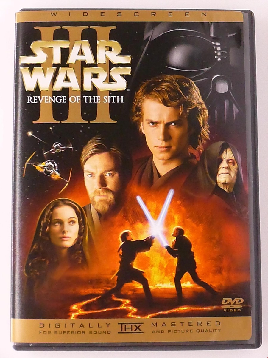 Star Wars III - Revenge of the Sith (DVD, 2005, Widescreen) - L04