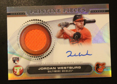 2024 Topps Pristine Jordan Westburg Pristine Pieces RC Auto Relic Orioles