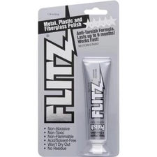 (20)-Flitz Metal Polish 50 Gm 1.76 oz Fiberglass Stainless Paint Restore BP03511