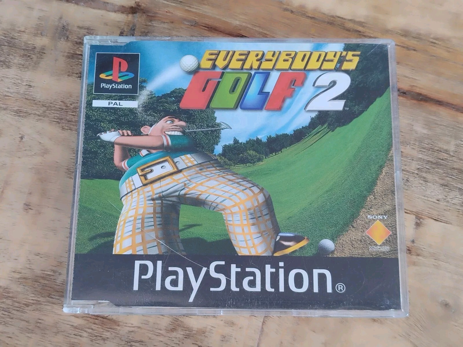 Jeu Playstation 1 Everybody's Golf 2 Promo Disque TBE PS1 Français SCES-02146