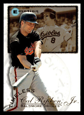 1995 SKYBOX E-MOTION CAL RIPKEN JR. TIMELESS #7 CAL RIPKEN JR. CONDITIONING