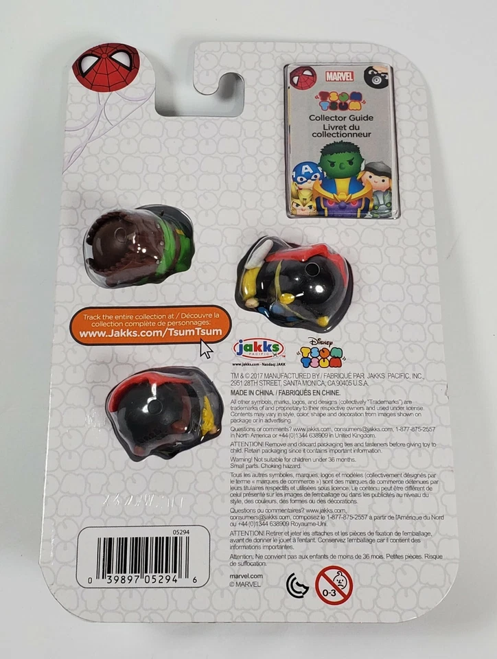 MARVEL TSUM TSUM THOR JANE FOSTER GLADIATOR HULK 3 FIGURAS MOSC SERIE 5 2017 DIFÍCIL DE ENCONTRAR Foto 4 de 4