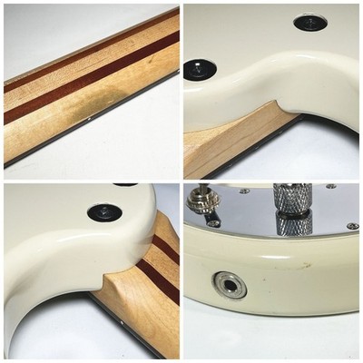 YAMAHA BB1024X Vintage White Electric Bass Guitar Shipping From