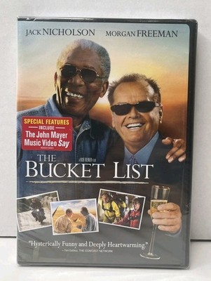 The Bucket List (DVD, 2008) Jack Nicholson & Morgan Freeman - Brand New/Sealed 