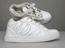 Heelys Size 5 Youth WHITE roll Excellent And Good Condition