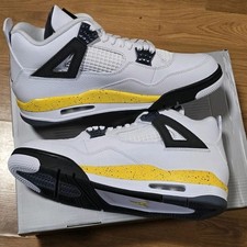 New Air Jordan 4 Retro 'Rare Air - Tour White Yellow' Men IO2463-102
