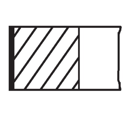 Kolbenringsatz MAHLE 040 RS 10012 0N0