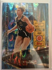 Topps Chrome McDonald’s Aaliyah Crump One Trip Ticket Blue RayWave Rookie (RC)