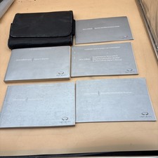 2014 Infiniti Q50 Owners Manual, Warranty With Case Included