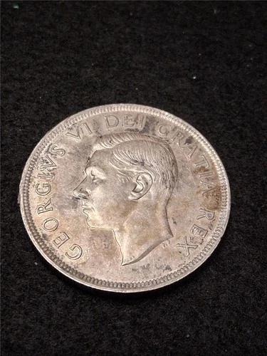 1949 CANADA CIRCULATED King George VI Silver Dollar               #MF-0870
