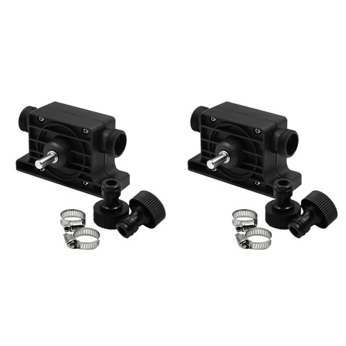2 Pieces Oil Well Pump Electric Drill Drive Water Transfer with Connectors