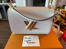 Louis Vuitton Twist MM White Épi Leather, go...
