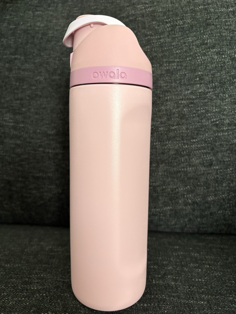 Owala FreeSip 24oz - Rose Quartz Pink Stainless Steel Water Bottle