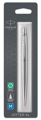 PARKER Druckkugelschreiber JOTTER XL Monochrome edelstahl