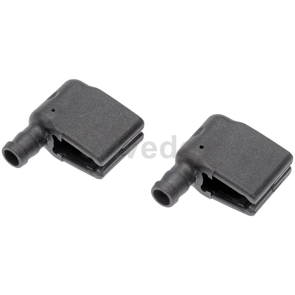 Par de boquillas de lavado de parabrisas Dorman - AYUDA para Mitsubishi Galant 2004 2005 Foto 2 de 4