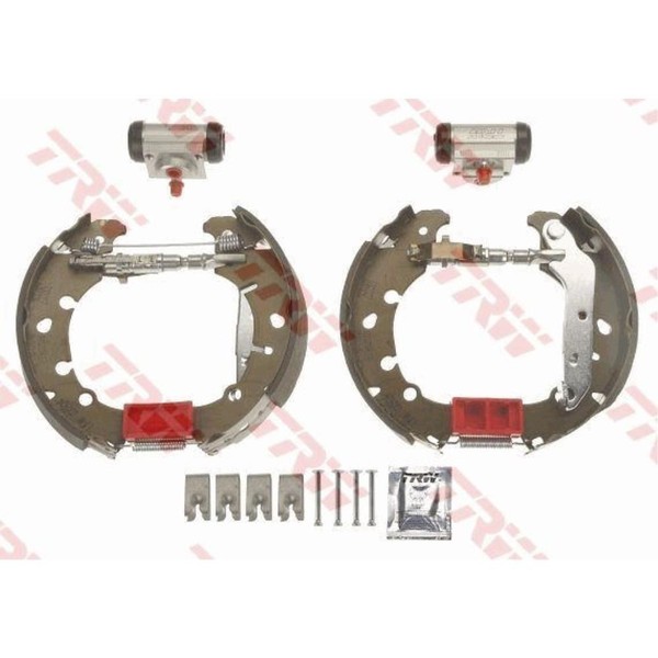 TRW Bremsbackensatz Bremsbacken Hinten FüR Mazda 2 DY 121 III Jasm Jbsm Ford-image