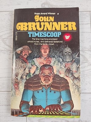 Timescoop by John Brunner, Dell Paperback Very Good 