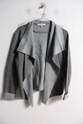 Gerard Darel Damen Wasserfall Strickjacke - Grau - Größe 2 (A13)