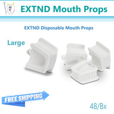 Dental Ortho Piercing Disposable Mouth Props Bite Blocks 48 pcs Adult Large