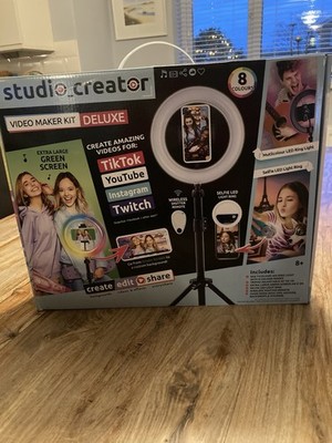 Studio Creator Video Maker Kit zum Bloggen TikTok Video Maker 8 Jahre bis Erwachsene