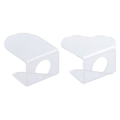 2 PCs Acrylmalereipaletten Farbmischplattenpigmentspeicher Tabletts