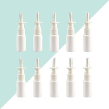 20 Pcs 10 ml Mini Plastic Refillable Spray Bottle Portable Makeup Atomizer
