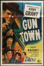 Gun Town (1946) Original Western Movie Poster Folded 27x41