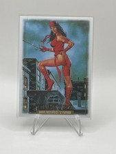 Marvel Masterpieces '92 Platinum - Canvas - Elektra - 22