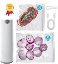 Vacuum Sealer, Handheld Sealer for Food, Compact Sealer... 