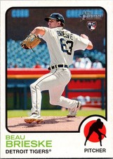 2022 TOPPS BASEBALL #610 BEAU BRIESKE