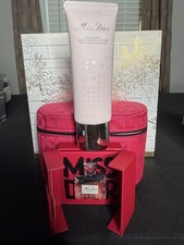 Miss Dior Hot Pink Mini Vanity Case  Essence Mini Perfume  Shower Milk